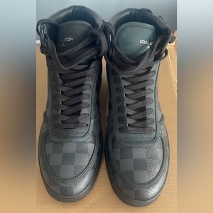 LV Rivoli Damier Graphite Sneakers Size 7